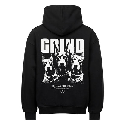 Oversized Hoodie - Grind Design Size M M/L 